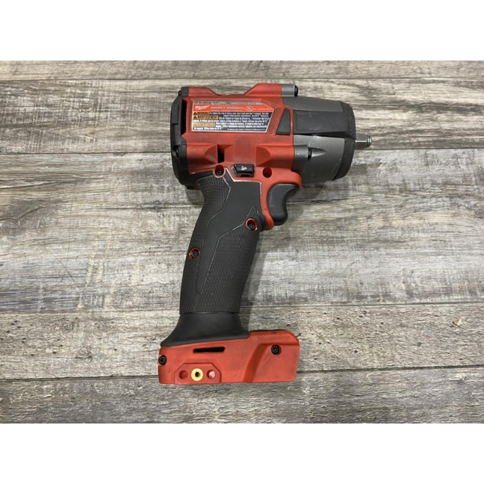 AS-IS Milwaukee FUEL GEN-2 18V Lithium-Ion Mid Torque Brushless Cordless 3/8 in. Impact Wrench with Friction Ring (Tool-Only)