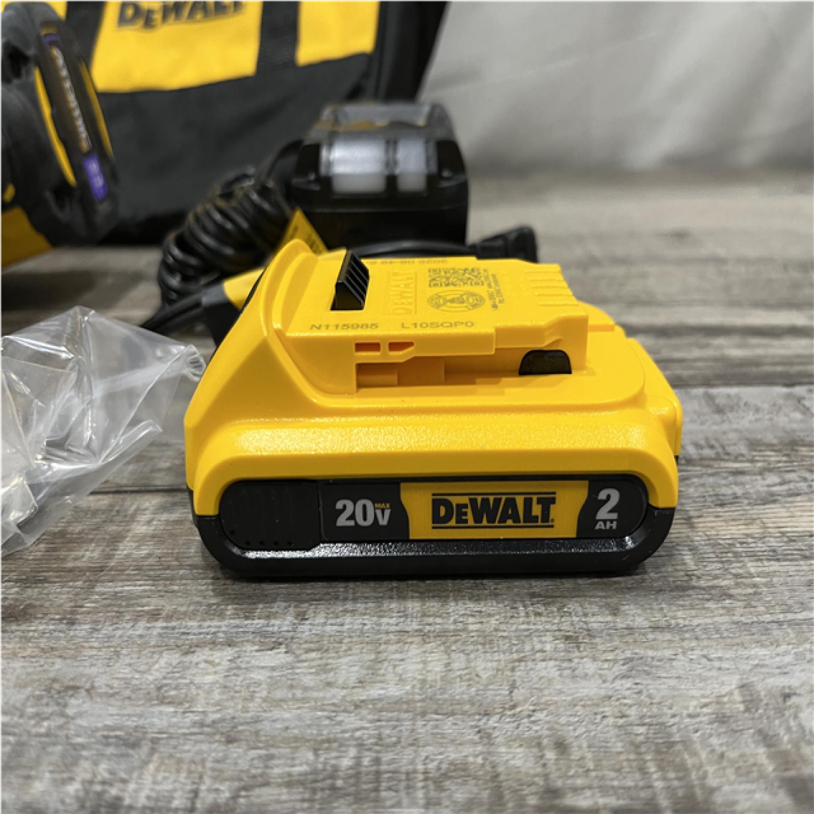AS-IS DEWALT ATOMIC 20V MAX Lithium Ion Cordless 23 Gauge Pin Nailer Kit