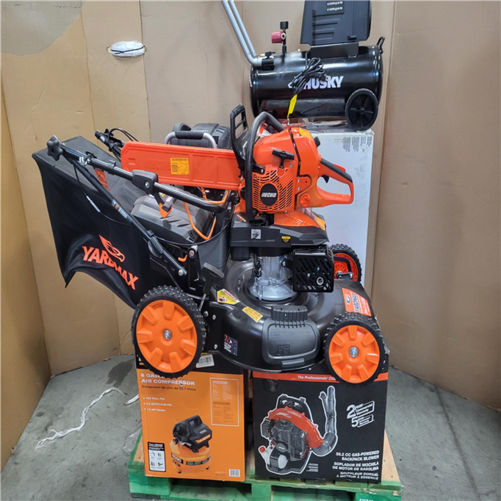 California AS-IS Outdoor Power Equipment