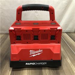 AS-IS Milwaukee 18V Lithium-Ion PACKOUT 6-Port Rapid Charger