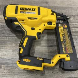 AS-IS DEWALT 20V MAX XR Lithium-Ion Electric Cordless 18-Gauge Brad Nailer (Tool Only)