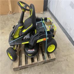 Houston Location - AS-IS Tool Pallet RYOBI 80V HP R1 30 IN SIT DOWN MOWER