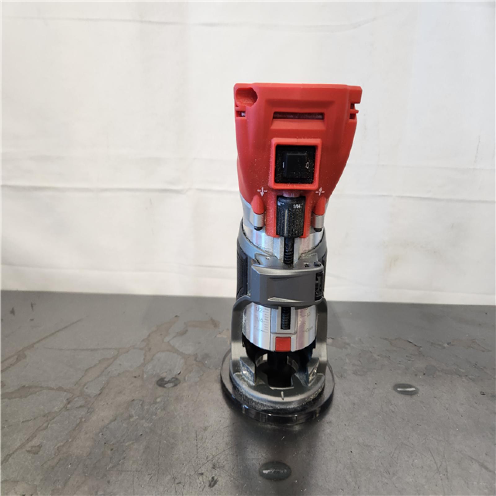 AS-IS- Milwaukee 2723-20 M18 FUEL 18V Cordless Li-Ion Compact Router - Bare Tool