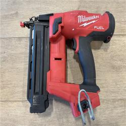 AS-IS Milwaukee FUEL 18-Volt Lithium-Ion Brushless Cordless Gen II 18-Gauge Brad Nailer (Tool-Only)