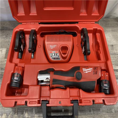 AS-IS Milwaukee 12-Volt Lithium-Ion Force Logic Cordless Press Tool Kit