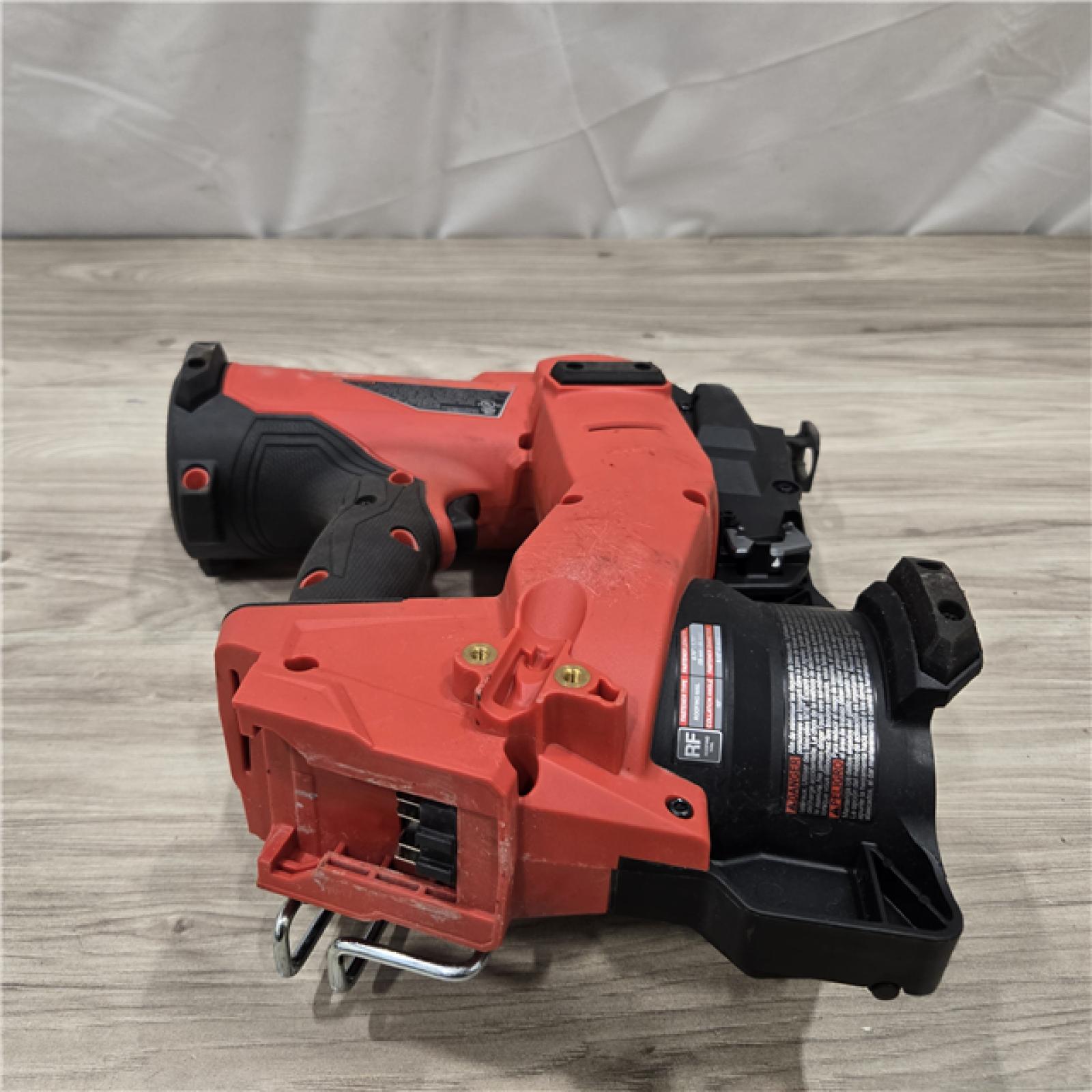 AS-IS Milwaukee M18 FUEL 18V Cordless Coil Roofing Nailer (Tool Only)