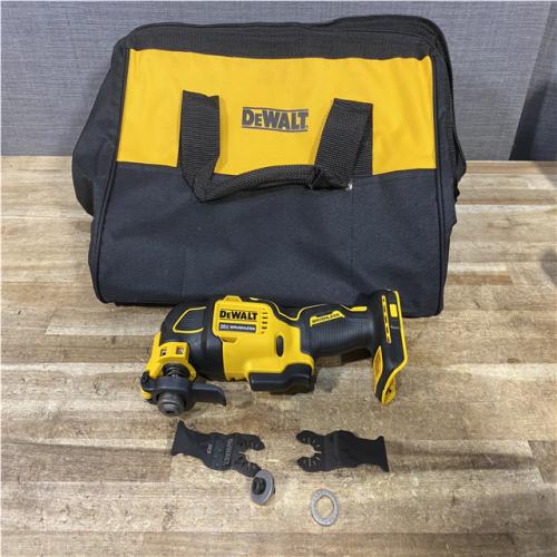 Houston Location AS-IS DEWALT ATOMIC 20V MAX Cordless Brushless Oscillating Multi Tool (Tool Only)