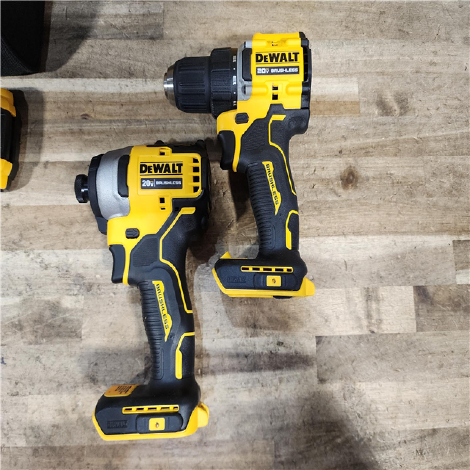 HOUSTON LOCATION - AS-IS DEWALT ATOMIC 20-Volt MAX Lithium-Ion Cordless (2-Tool) Combo Kit