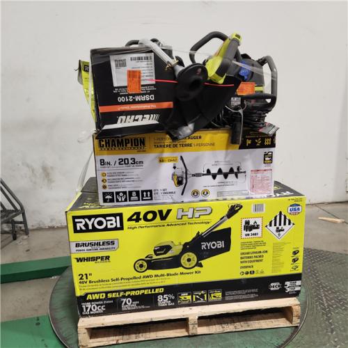 Dallas Location - As-Is Outdoor Power Equipment