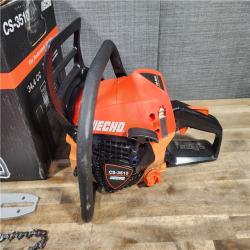 HOUSTON LOCATION - AS-IS Echo CS-3510-16 34.4cc 16  2 Stroke Gas Lightweight Rear Handle Chainsaw
