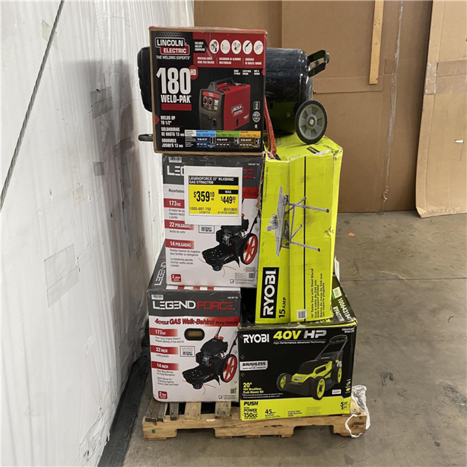 Houston Location AS IS - Outdoor Pallet