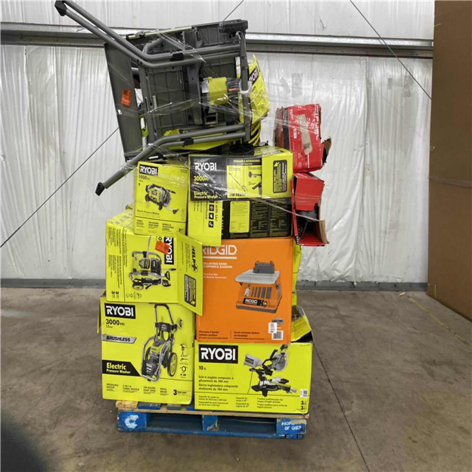Houston Location AS IS - Tool Pallet