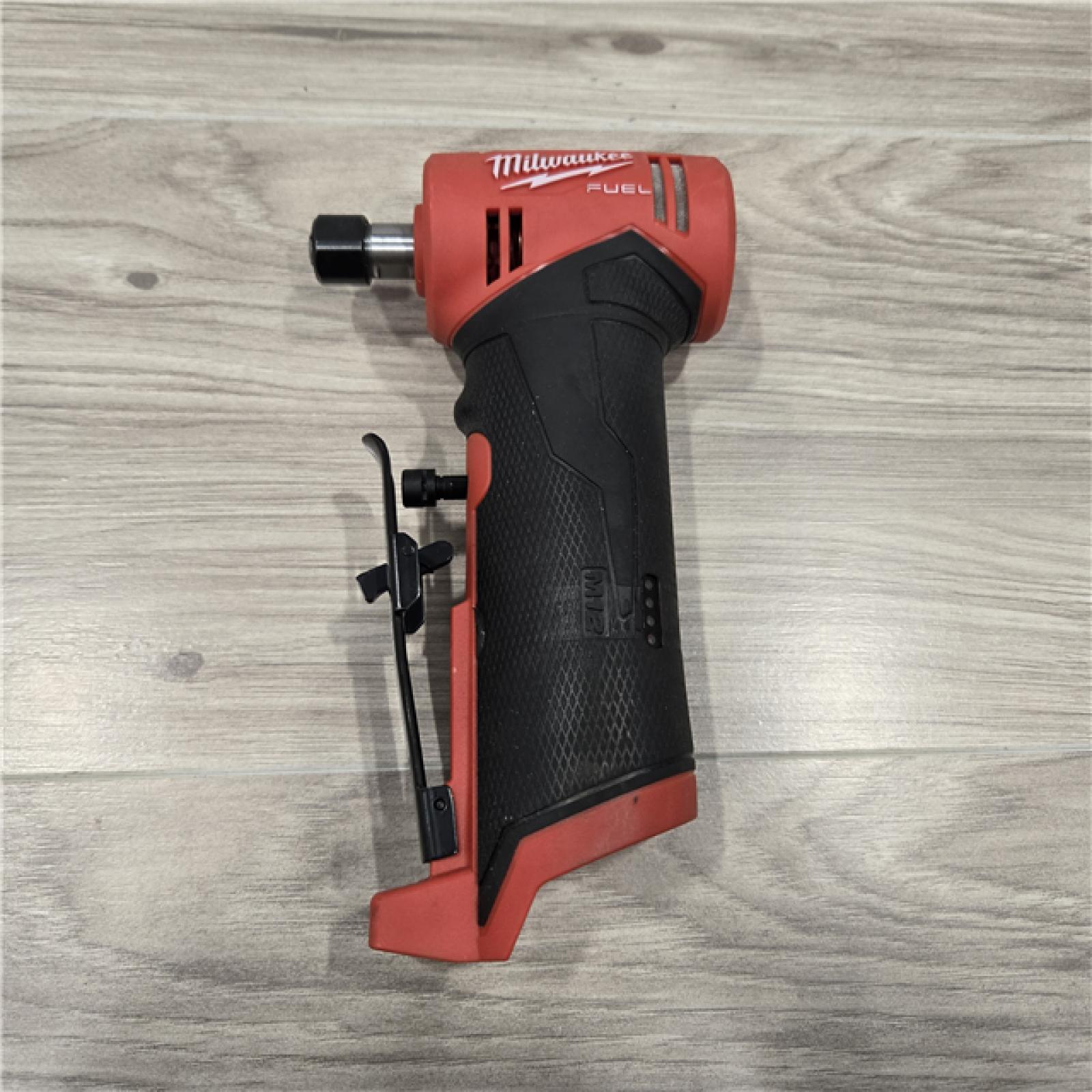 AS-IS Milwaukee M12 FUEL Brushless Cordless 1/4 in. Right Angle Die Grinder (Tool Only)