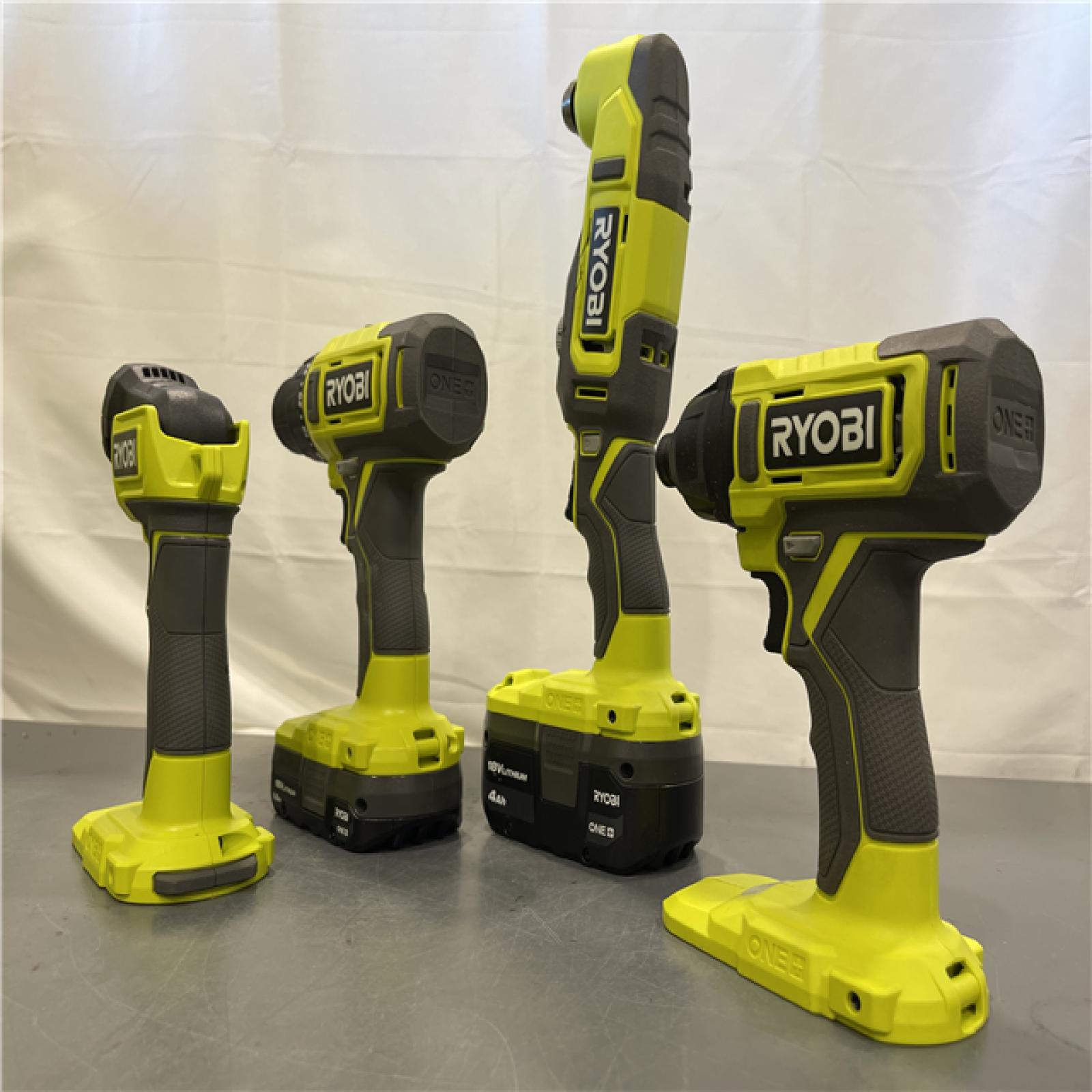 AS-IS - RYOBI ONE+ 18V Cordless 6-Tool Combo Kit