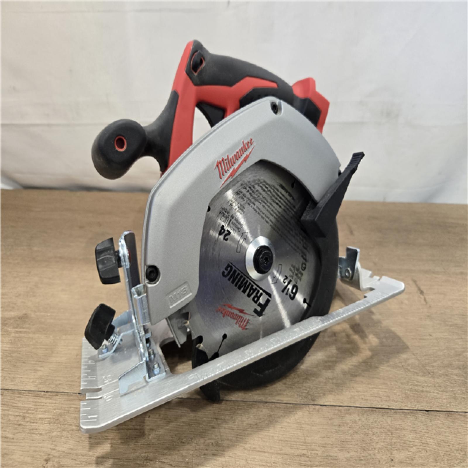 AS-IS Milwaukee M18 18V Cordless 6-1/2 in. Circular Saw (Tool-Only)