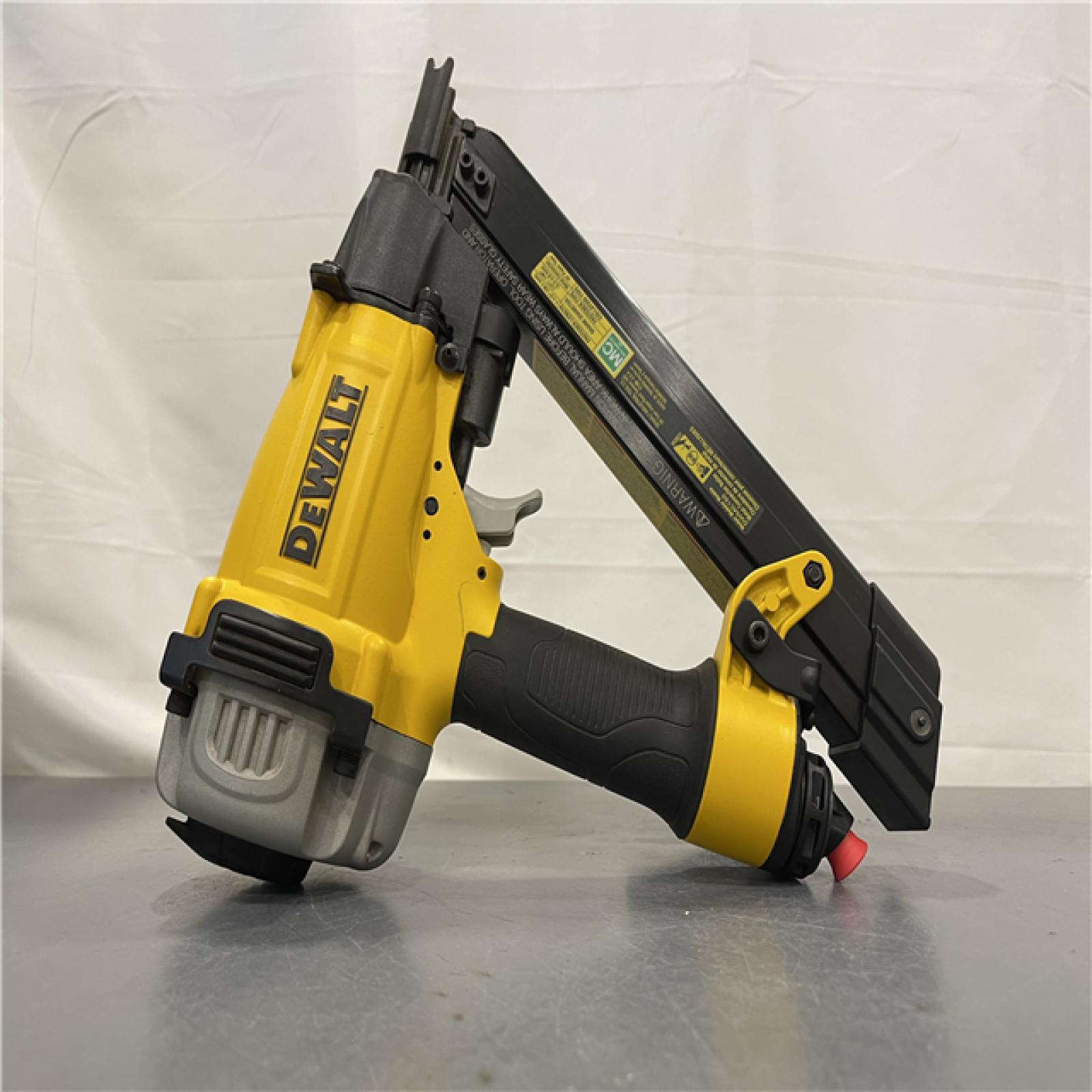 AS-IS - DEWALT 35-Degree Pneumatic Metal Connector Nailer