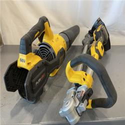 AS-IS - DEWALT 20V MAX Cordless Battery Powered String Trimmer & Blower Combo Kit