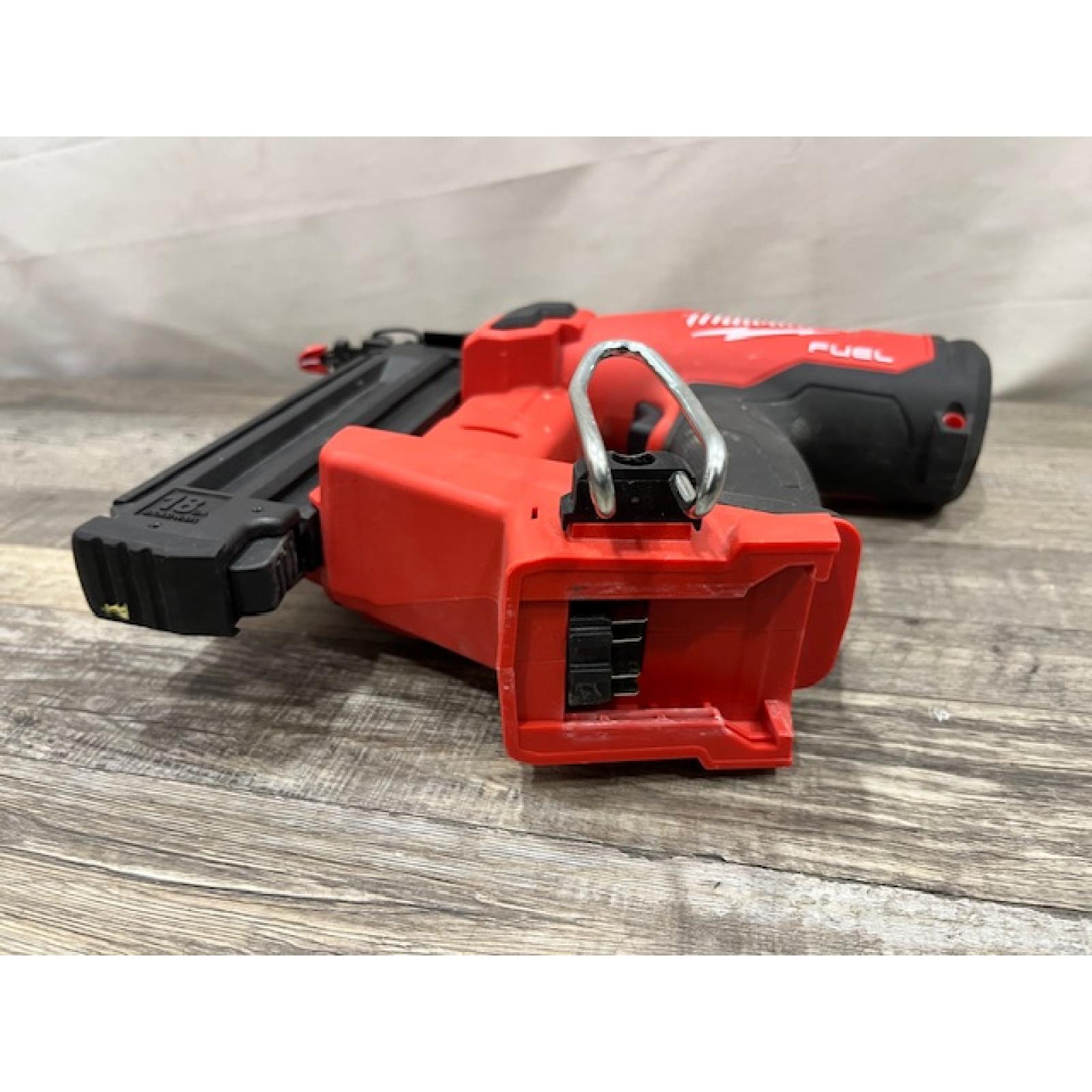 AS-IS Milwaukee FUEL 18-Volt Lithium-Ion Brushless Cordless Gen II 18-Gauge Brad Nailer (Tool-Only)