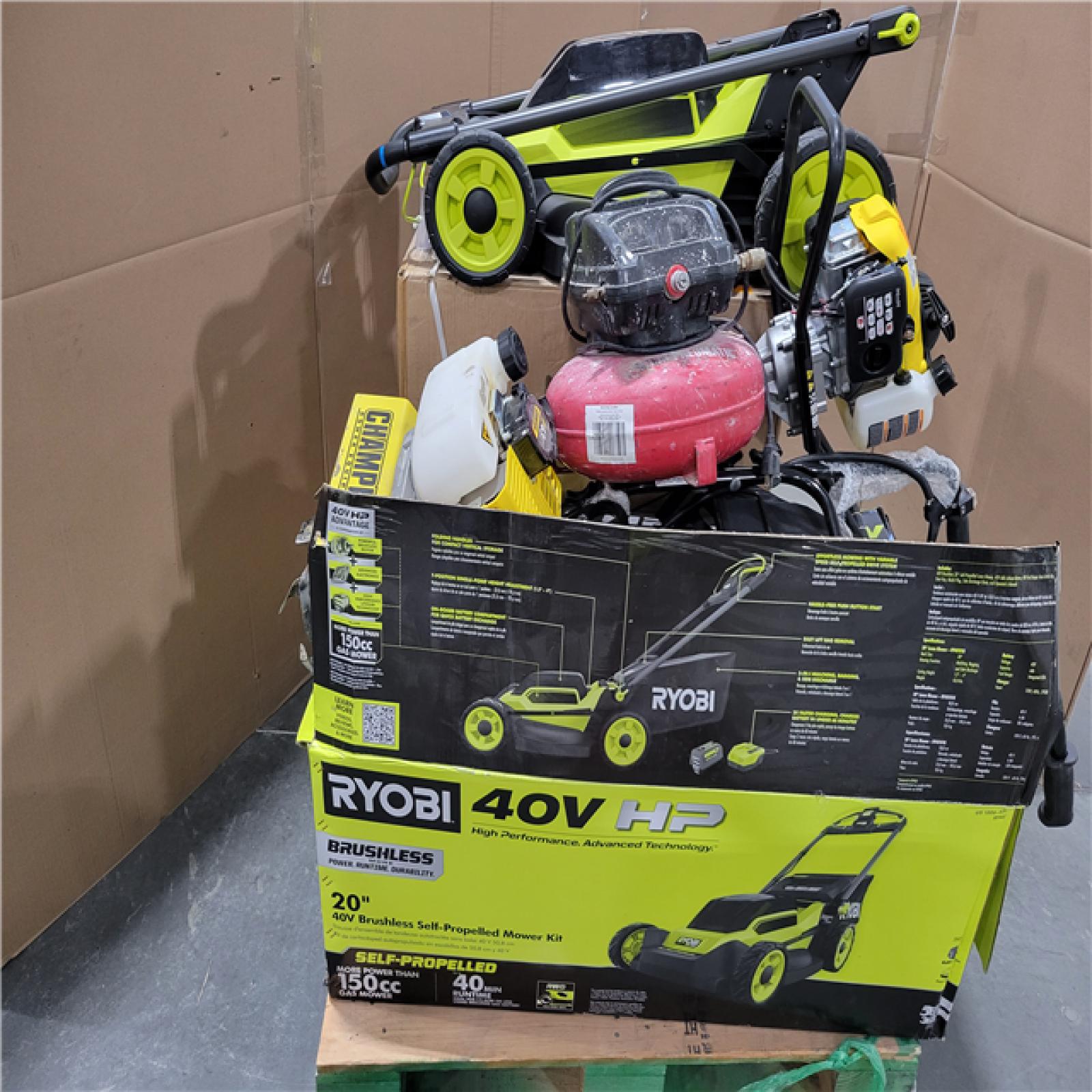 CALIFORNIA AS-IS OUTDOOR POWER EQUIPMENT