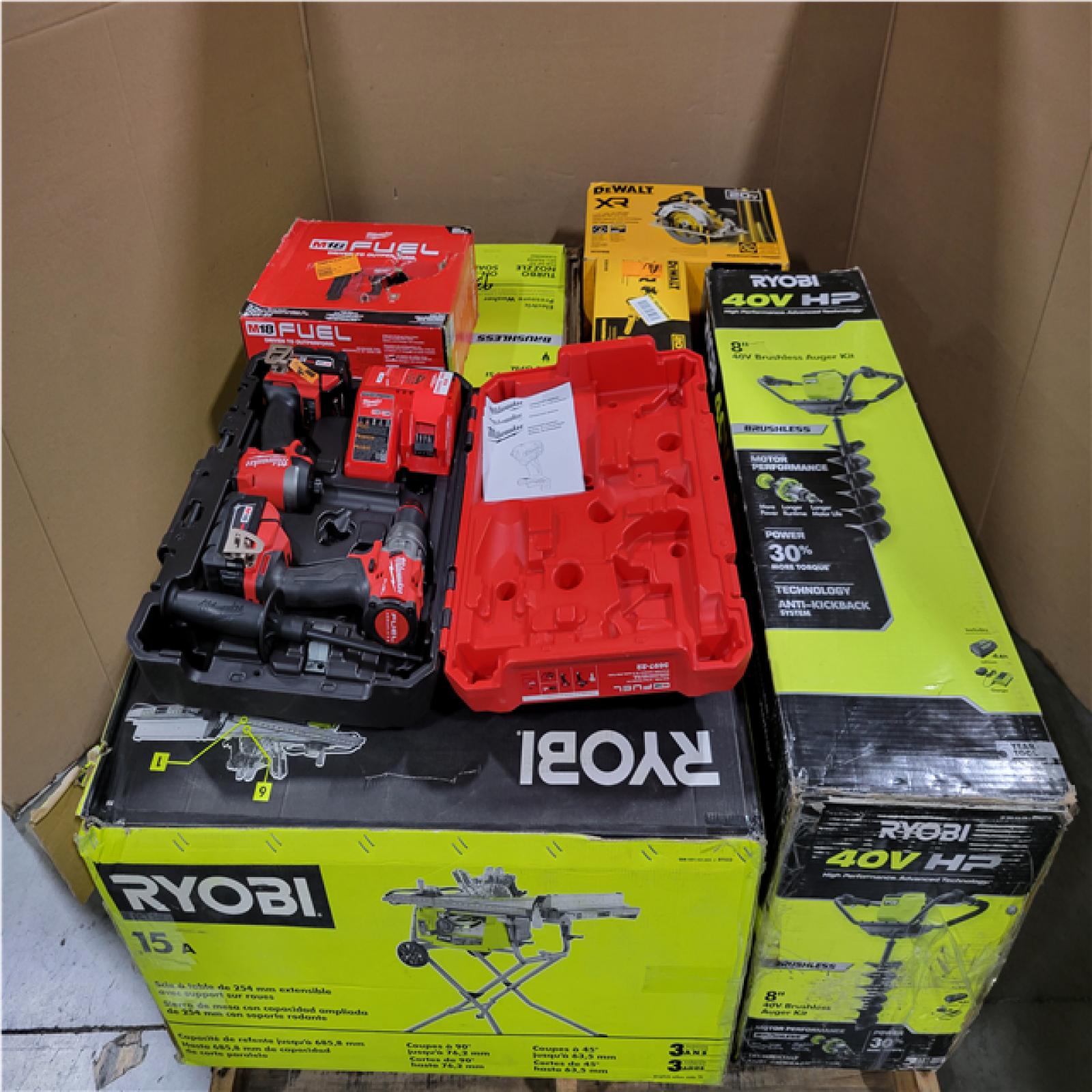 CALIFORNIA AS-IS TOOL PALLET