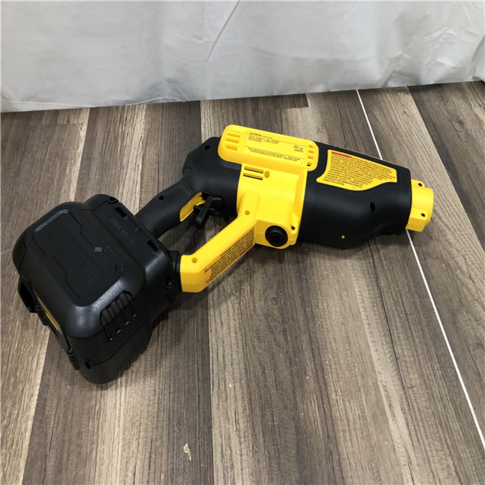 AS-IS DEWALT 20V MAX 550 PSI 1.0 GPM Cold Water Cordless Battery Power Cleaner with 4-Nozzles (Tool Only)