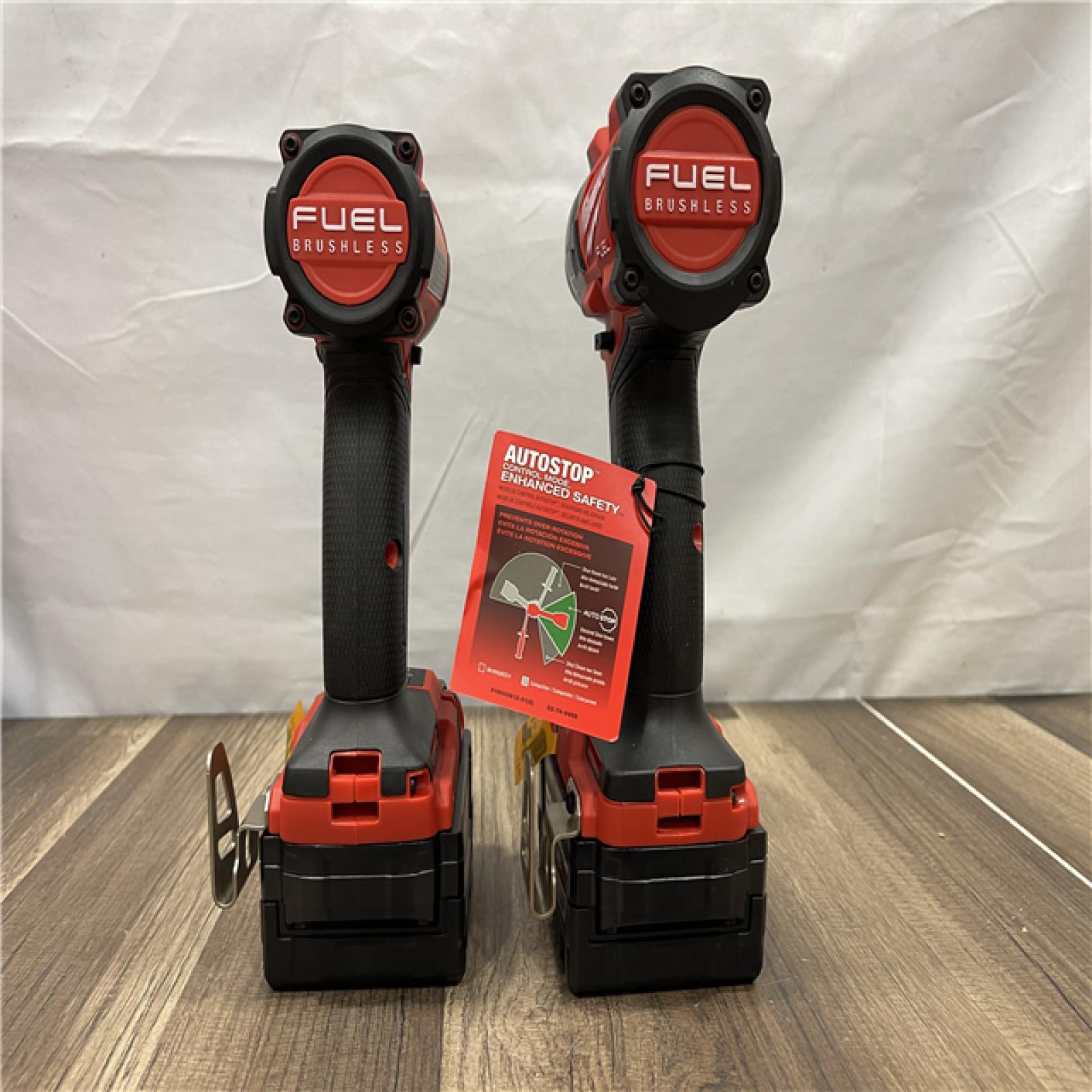 AS-IS Milwaukee M18 FUEL 18V Lithium-Ion Brushless Cordless Hammer Drill and Impact Driver Combo Kit