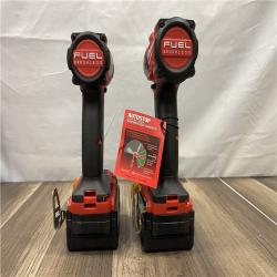 AS-IS Milwaukee M18 FUEL 18V Lithium-Ion Brushless Cordless Hammer Drill and Impact Driver Combo Kit