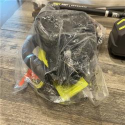 AS-IS RYOBI 40V HP Brushless Whisper Series 17 in. Cordless Battery Carbon Fiber Shaft String Trimmer Kit