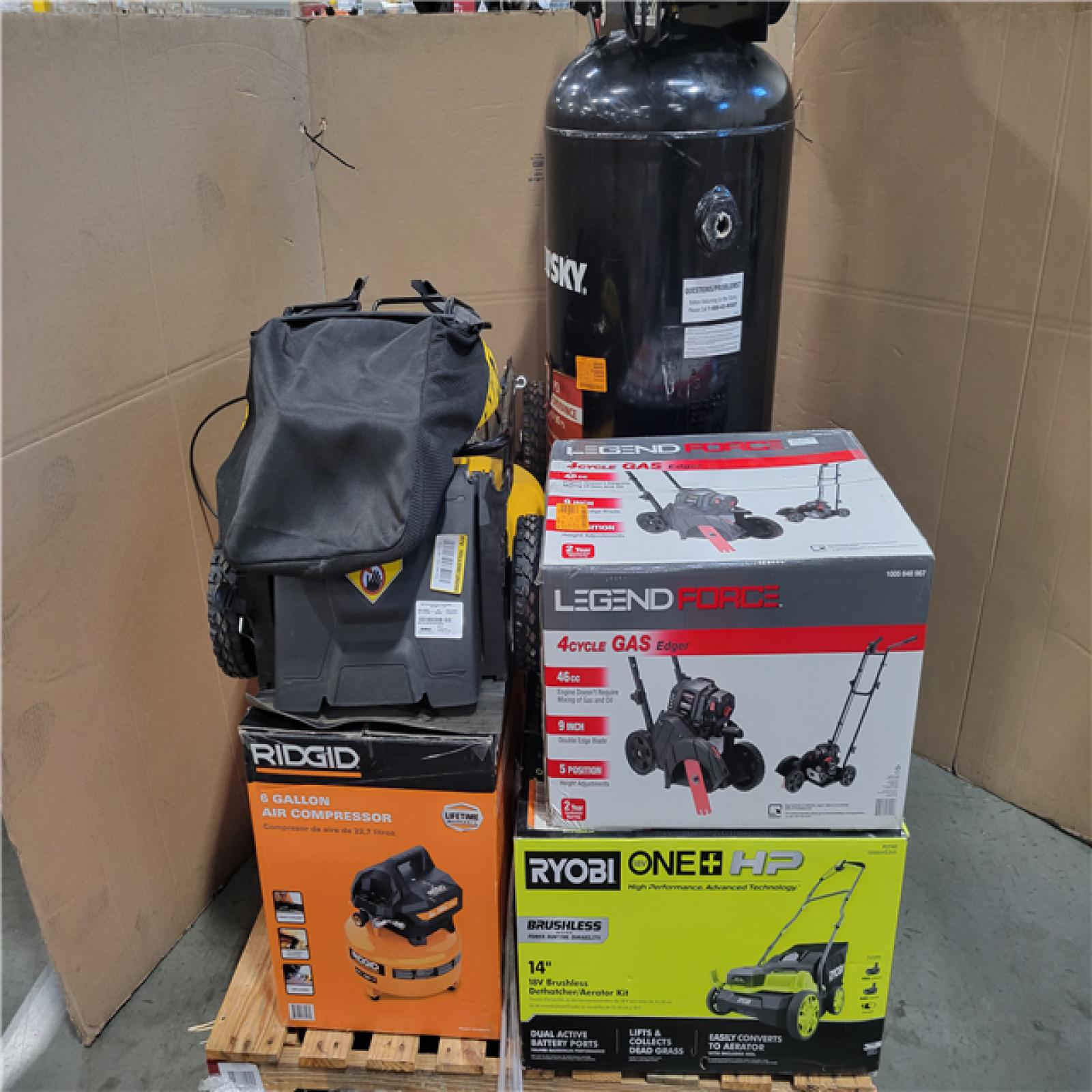 CALIFORNIA AS-IS OUTDOOR POWER EQUIPMENT