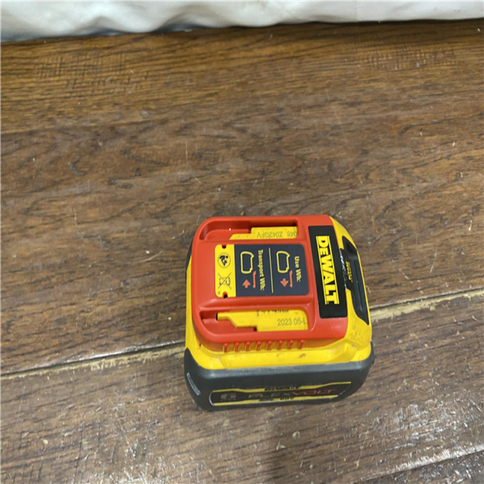 AS-IS Dewalt FLEXVOLT 20-Volt/60-Volt MAX Lithium-Ion 6.0Ah Battery Pack