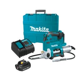 NEW! - MAKITA 18V LXT® Lithium-Ion Cordless Grease Gun Kit  var. spd.  case  with one battery (2.0Ah)