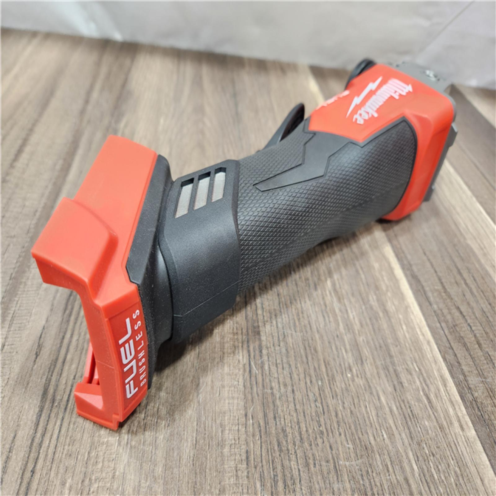 AS-IS- Milwaukee FUEL 18-Volt Lithium-Ion Brushless Cordless 4-1/2 in./5 in. Grinder W/Paddle Switch (Tool-Only)