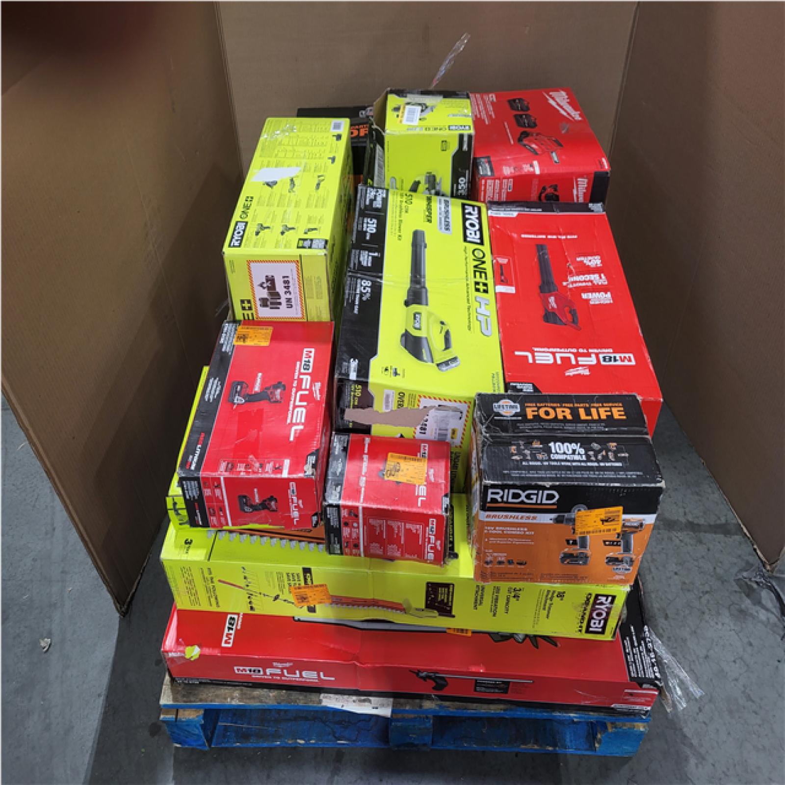 CALIFORNIA AS-IS TOOL PALLET