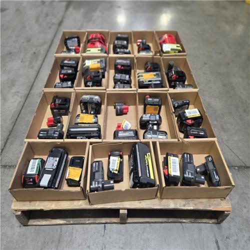 DALLAS LOCATION- AS-IS BATTERY PALLET