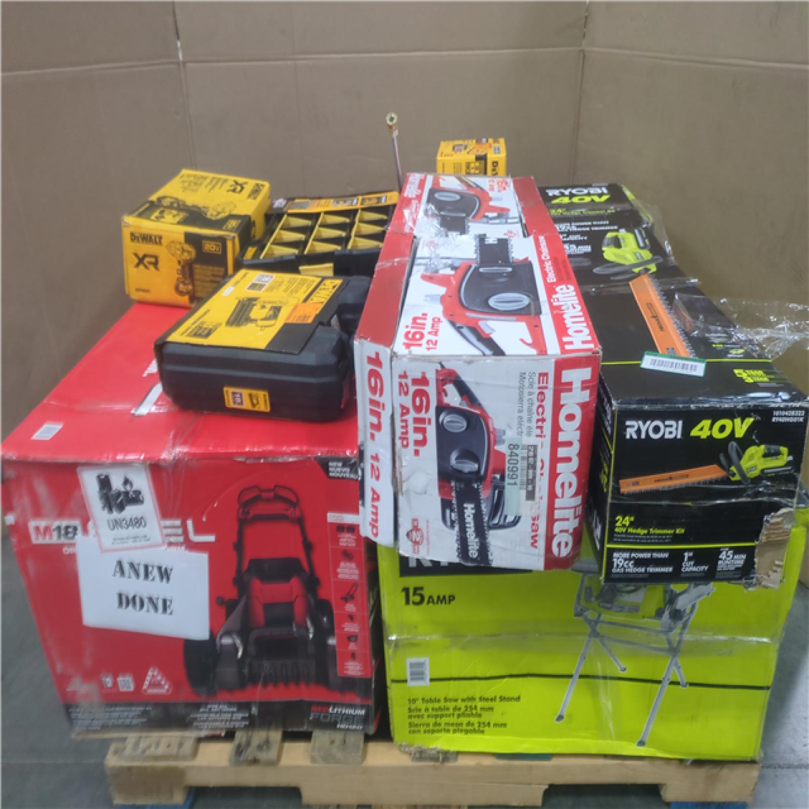 CALIFORNIA AS-IS TOOL PALLET