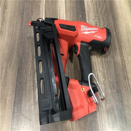 AS-IS Milwaukee FUEL 18-Volt Lithium-Ion Brushless Cordless Gen II 16-Gauge Angled Finish Nailer (Tool-Only)