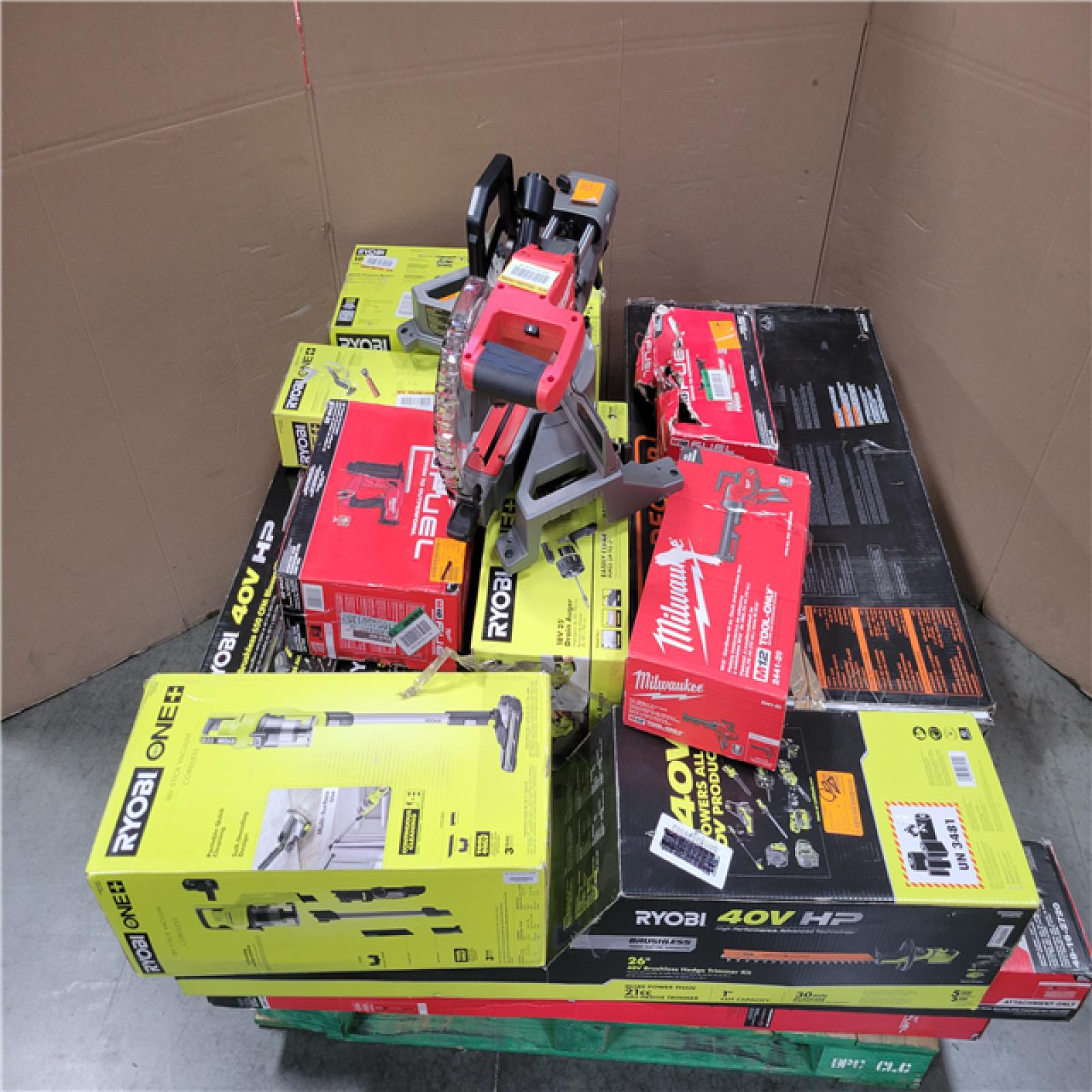 CALIFORNIA AS-IS TOOL PALLET