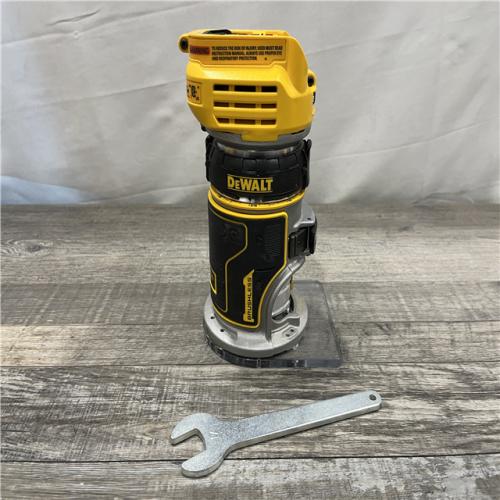 AS-IS DEWALT 20V MAX XR Cordless Brushless Fixed Base Compact Router (Tool Only)