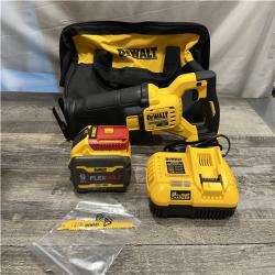 AS-IS DEWALT FLEXVOLT 60-Volt MAX Cordless Brushless Reciprocating Saw Kit