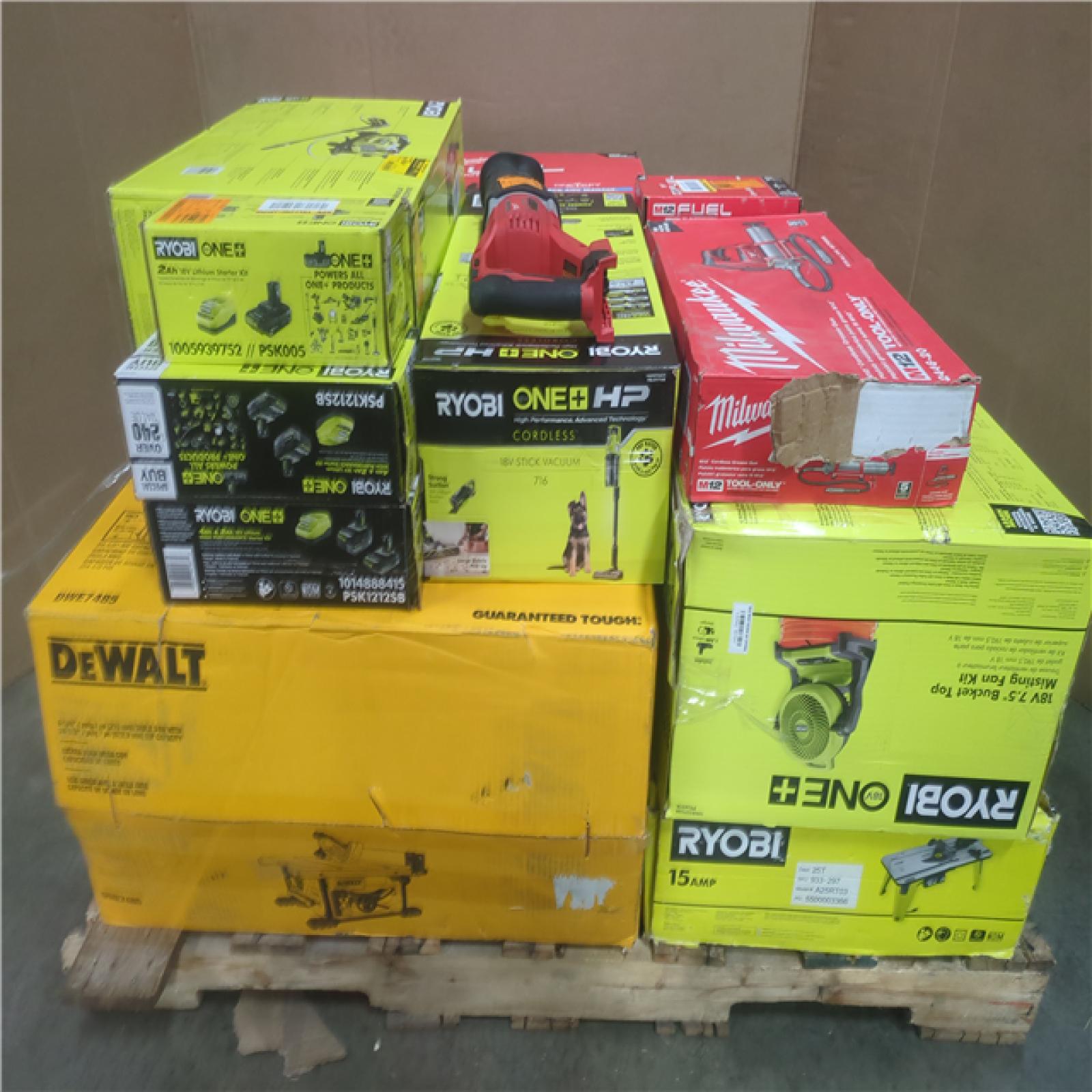 CALIFORNIA AS-IS TOOL PALLET