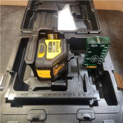 Phoenix NEW DEWALT 20V Green Cross Line Laser Level (Tool-Only)