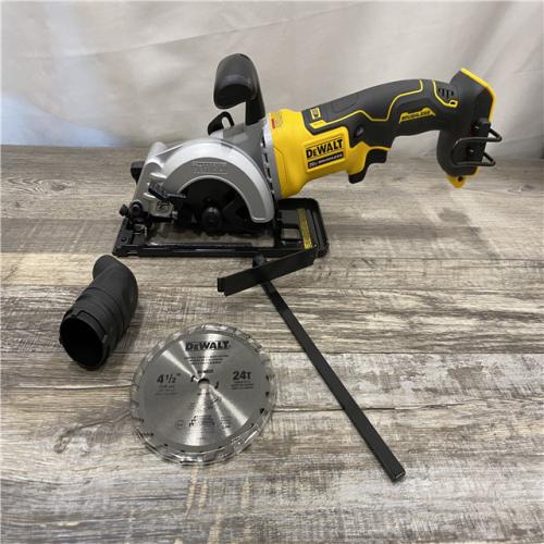 AS-IS DEWALT ATOMIC 20V MAX Cordless Brushless 4-1/2 in. Circular Saw (Tool Only)