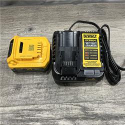 AS-IS DEWALT 20V MAX XR POWERSTACK Lithium-Ion Battery Starter Kit with 3.5Ah Battery and Charger