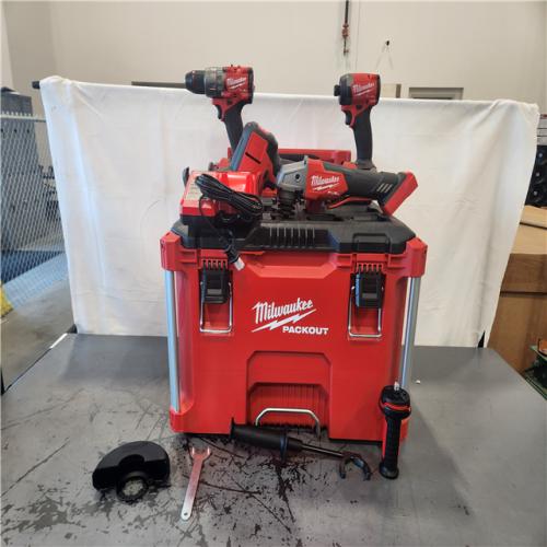 AS-IS- Milwaukee FUEL18-Volt Lithium-Ion Cordless (4-Tool) Combo Kit