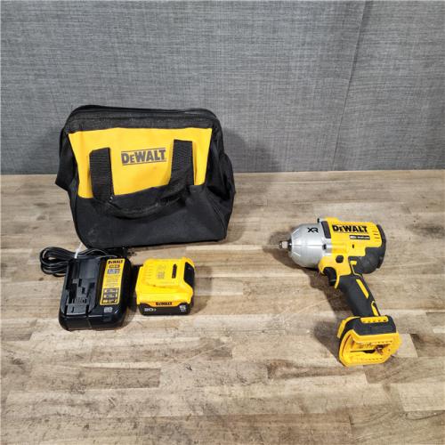 HOUSTON LOCATION - AS-IS DEWALT 20V MAX* XR 1/2 High Torque Impact Wrench W/ BATTERY & CHARGER