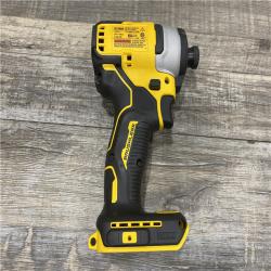 AS-IS DEWALT Atomic 20V Max Lithium-Ion Brushless Cordless Compact 1/4 in. Impact Driver Kit