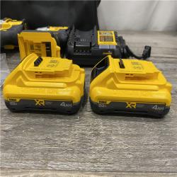 AS-IS DEWALT 20V MAX Lithium-Ion Cordless 2-Tool Combo Kit