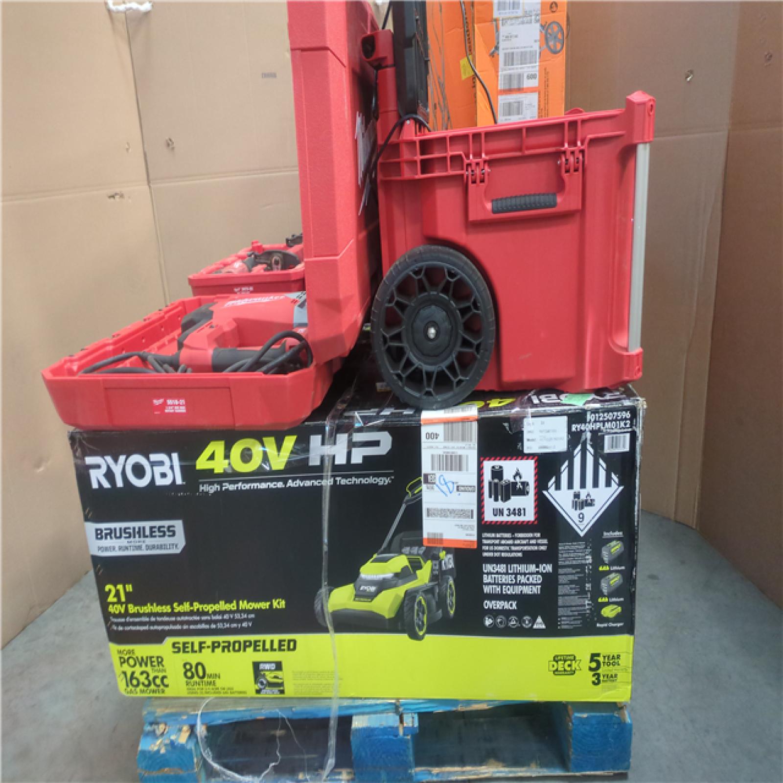 CALIFORNIA AS-IS TOOL PALLET