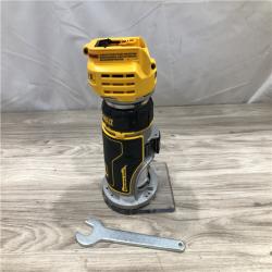 AS-IS DEWALT 20V MAX XR Cordless Fixed Base Compact Router (Tool Only)