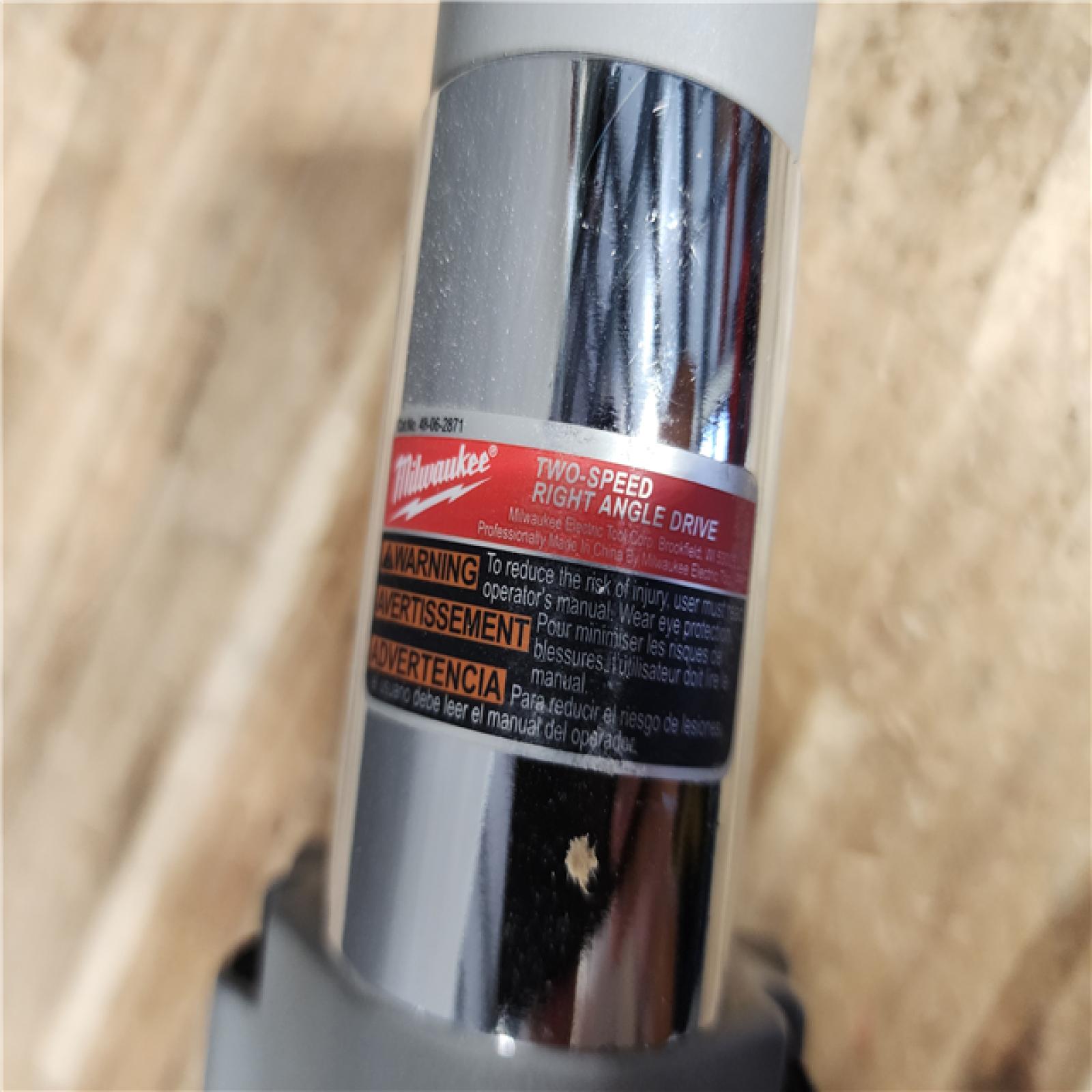 HOUSTON LOCATION - AS - IS Milwaukee  7 Amp Corded 1/2 in. Corded Right-Angle Drill Kit with Hard Case